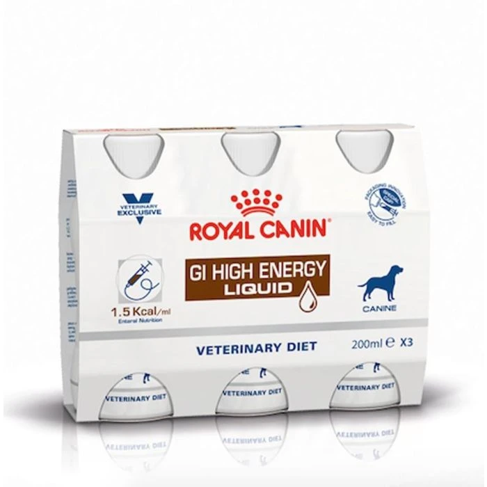 Royal Canin GI High Energy Liquid - 3 Flacons De 200ml