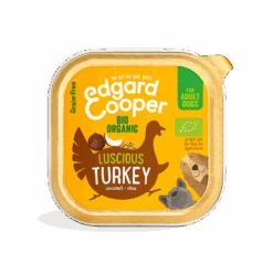 Edgard & Cooper Edgard&Cooper Barquettes BIO Pour Chien à La Dinde - 17x100g
