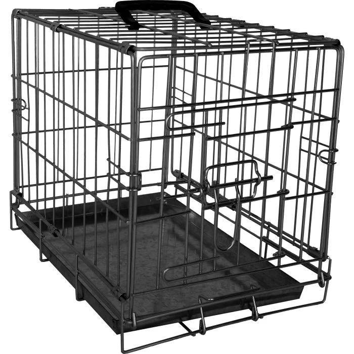 Flamingo Cage Pour Chien Ebo Noir Xs 47x31x38cm