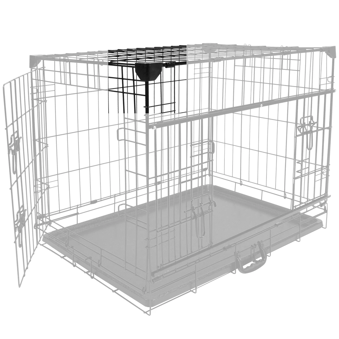 Cage Fer Ninja Edition Avec Porte Coulissante 107x71x79 Cm Noir – Image 4
