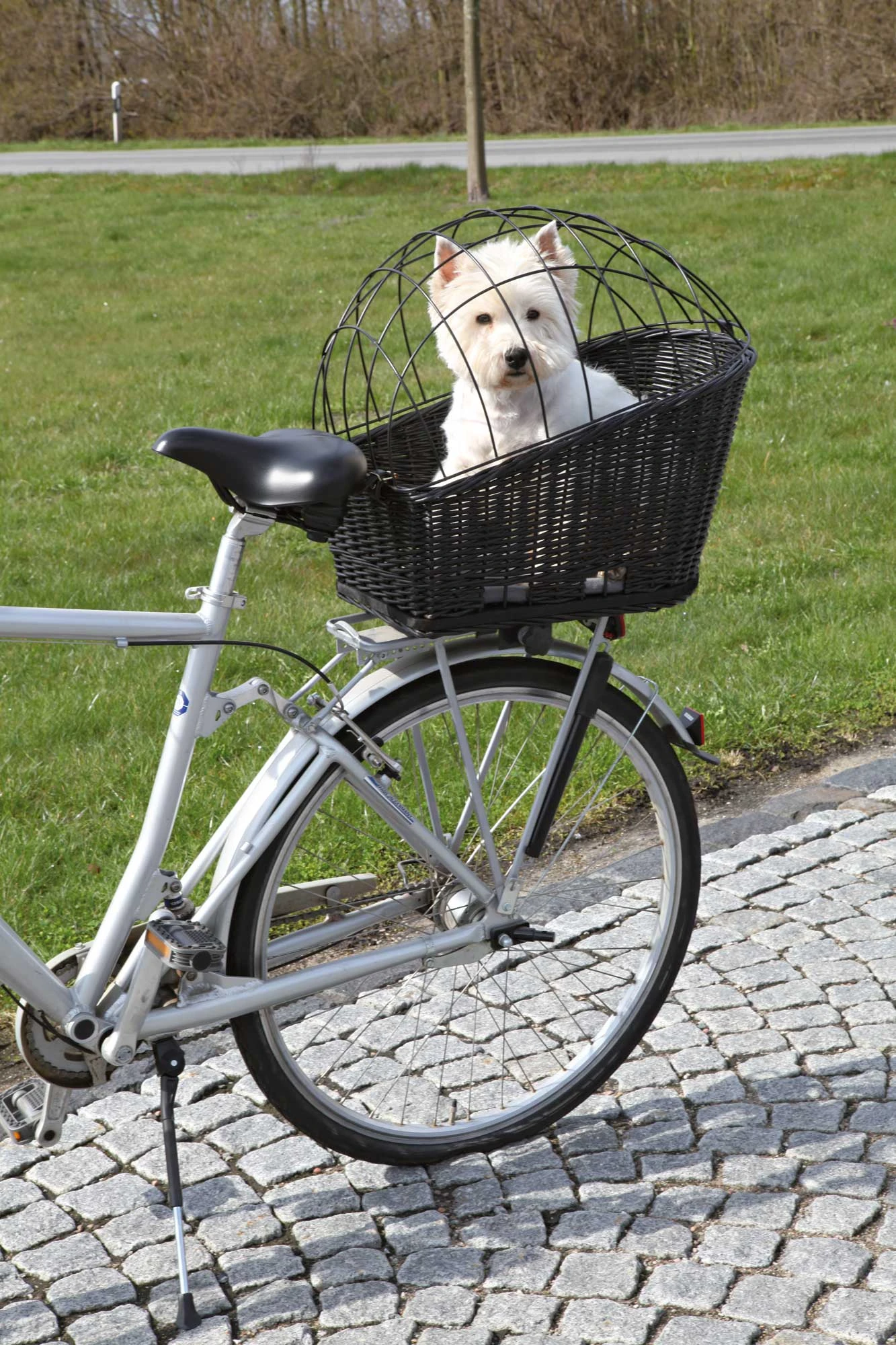 Trixie Panier De Vélo Pour Porte Bagages 35 × 49 × 55 Cm – Image 5