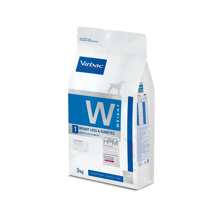 VIRBAC HPM W1 Weight & Diabetes Chien – Image 2