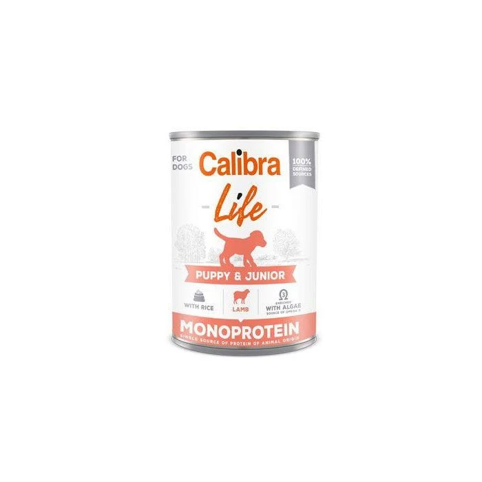Calibra Life Puppy Monoprotéine Agneau Pour Chien - 6 X 400g
